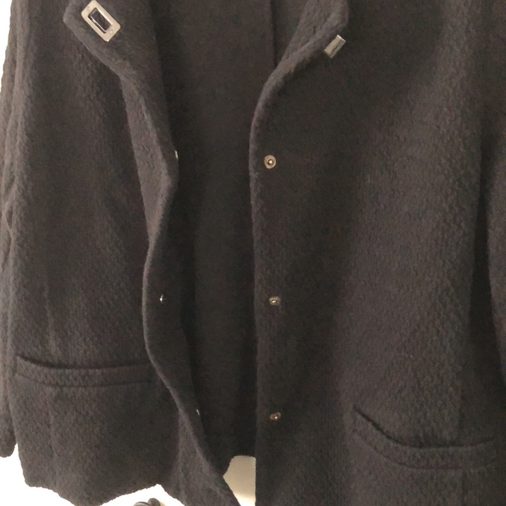 Black 3/4 sleeve jacket - Picture 3 of 5